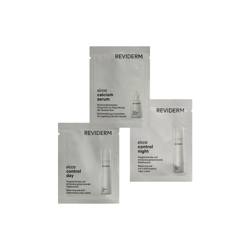 Tester set with an anti-inflammatory effect REVIDERM Sicca Control