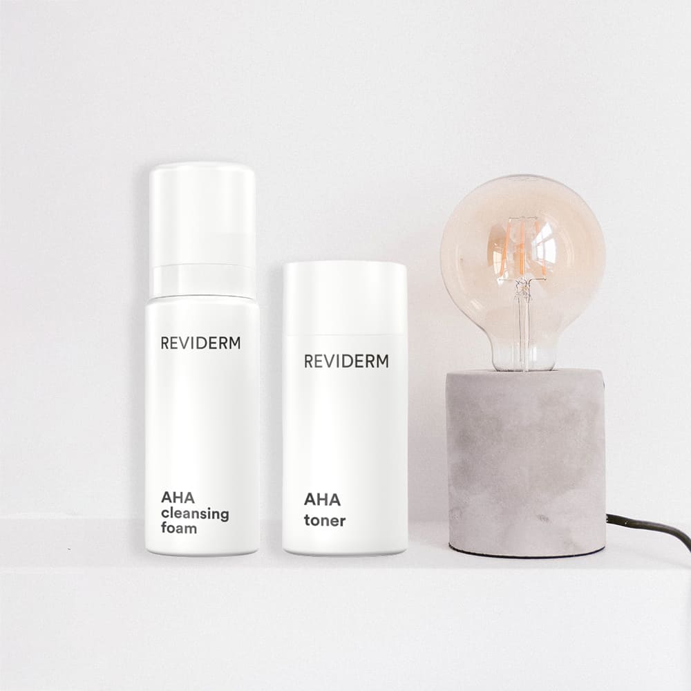 AHA Cleansing Foam & AHA Toner REVIDERM | REVIDERM.uk AHA Cleansing Foam & AHA Toner REVIDERM | REVIDERM.uk