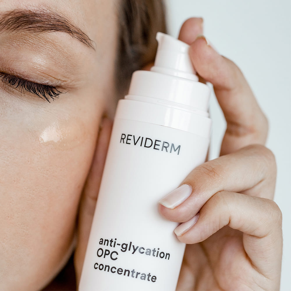 Application Anti-glycation OPC concentrate | REVIDERM.uk Application Anti-glycation OPC concentrate REVIDERM.uk